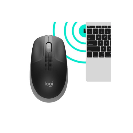 MOUSE WIRELESS M190 EMEA GRIGIO (910-005