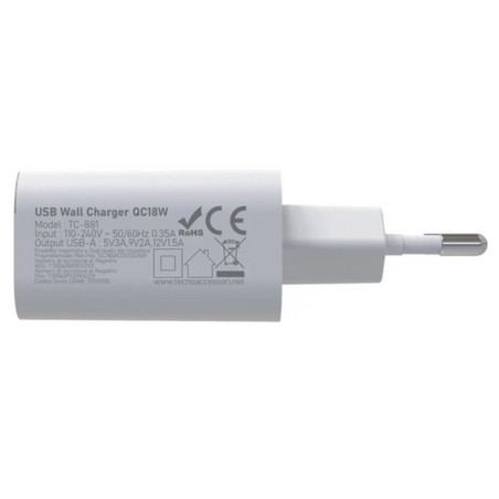 CARICATORE USB TC-881 USB 3.0 QC