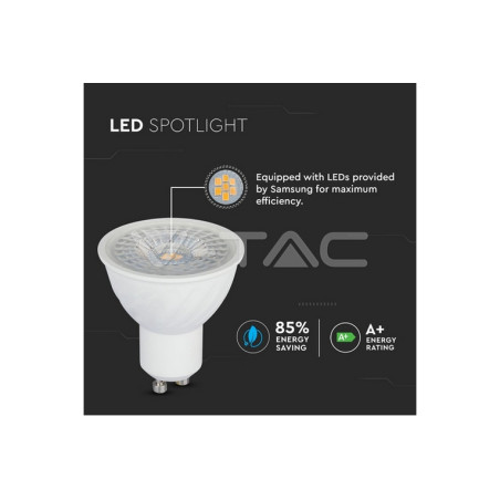 LAMPADA LED FARETTO GU10 SMD 6.5W 4000K