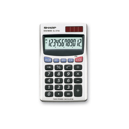 CALCOLATRICE TASCABILE 12 CIFRE (SH-EL37