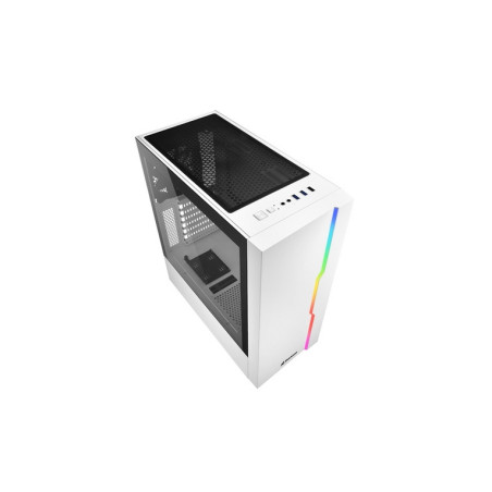 CASE GAMING RGB SLIDER WHITE ATX VETRO T