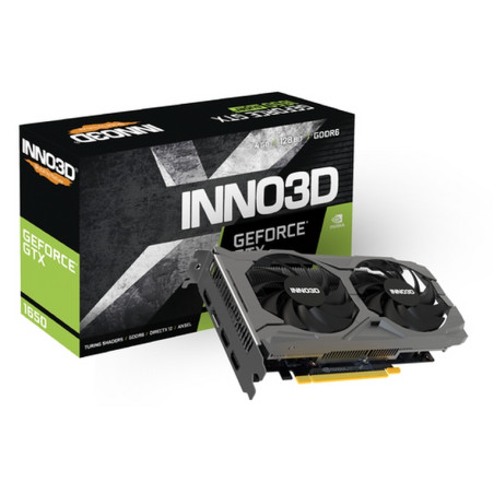 SCHEDA VIDEO GEFORCE GTX1650 TWIN X2 OC