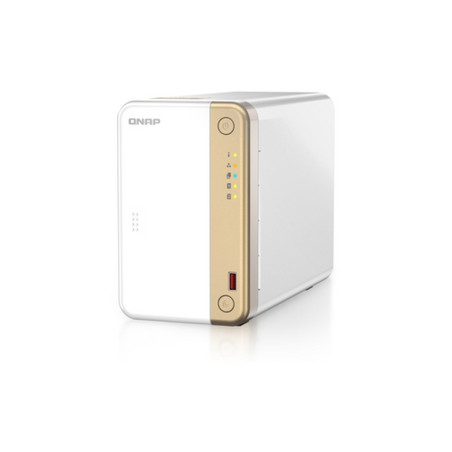 NAS TS-262-4G TOWER 2 BAY - BIANCO
