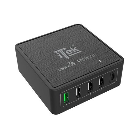 CARICABATTERIE DA TAVOLO CON 5 PORTE USB