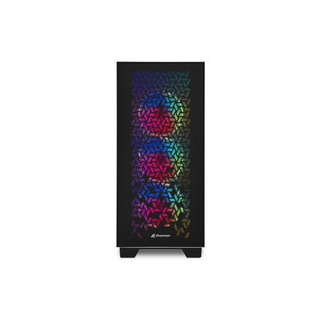 CASE GAMING ELITE SHARK CA300H BLACK RGB