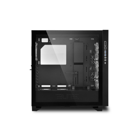 CASE GAMING ELITE SHARK CA300H BLACK RGB