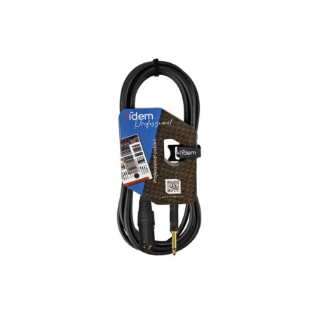 CAVO AUDIO XLR M - JACK 6.3MM - 5MT (RDM