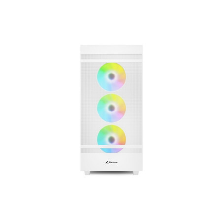 CASE GAMING REBEL C50 WHITE RGB ATX BIAN
