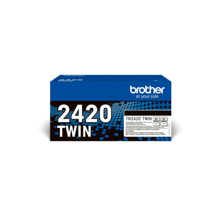 TONER ORIGINALE BROTHER TN-2420 TWIN NER