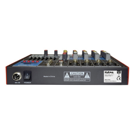 MIXER MXM 06 MICROFONICO 6 CANALI PER DJ