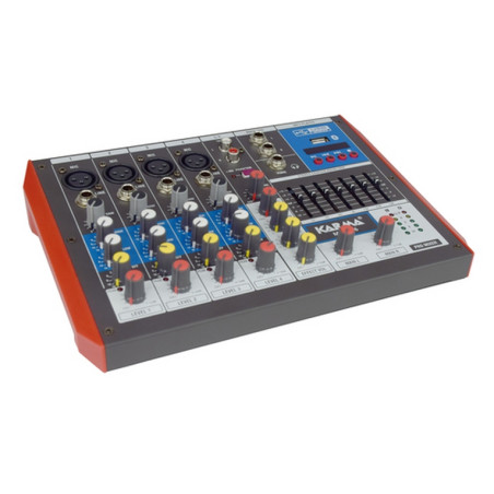 MIXER MXM 06 MICROFONICO 6 CANALI PER DJ