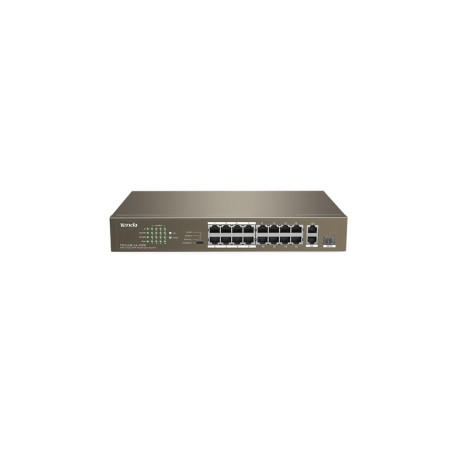 SWITCH RETE 16 PORTE 10/100 POE - 2 PORT