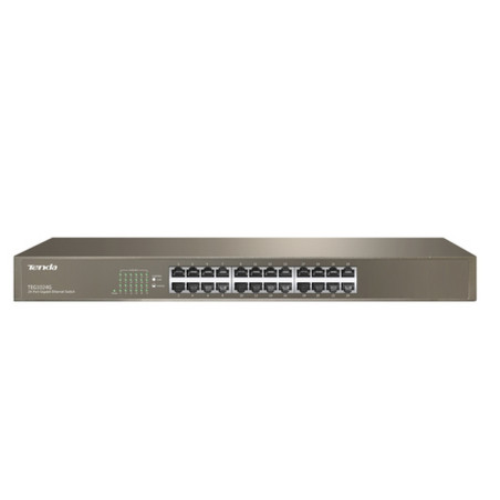 SWITCH RETE 24 PORTE TEG1024G GIGABIT 10