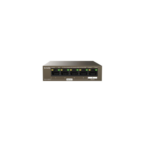 SWITCH RETE 5 PORTE 10/100/1000 TEG1105P