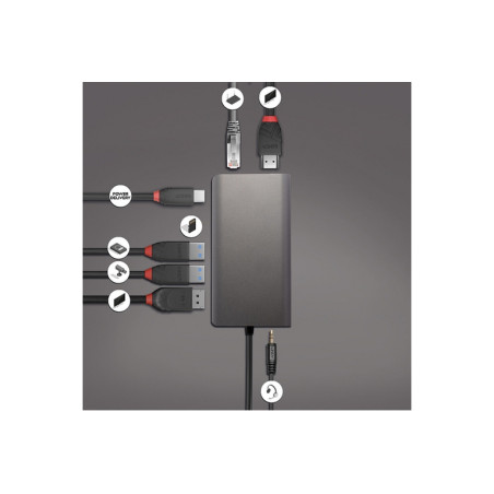 MINI DOCKING STATION PER LAPTOP USB-C CO
