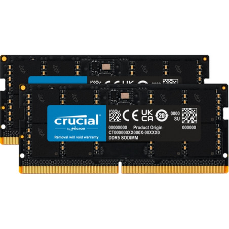 MEMORIA SO-DDR5 64 GB PC4800 (2X32) (CT2