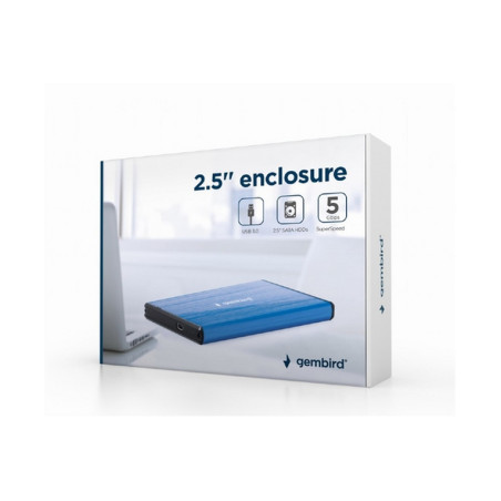 BOX ESTERNO PER HD 2,5" SATA USB 3.0 (EE