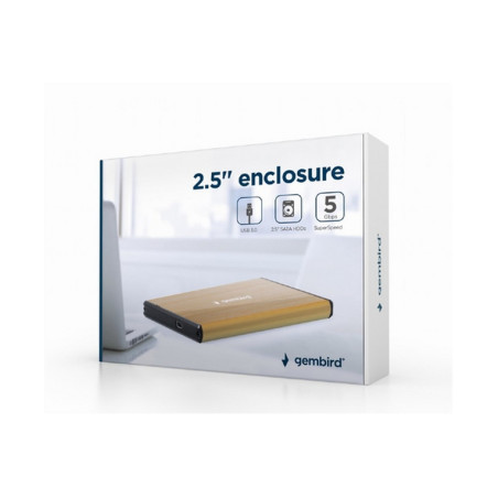 BOX ESTERNO PER HD 2,5" SATA USB 3.0 (EE