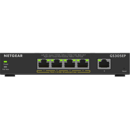 SWITCH RETE 5 PORTE 10/100/1000 GS305EP-