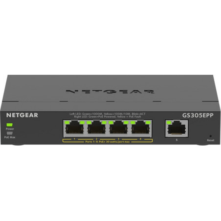 SWITCH RETE 5 PORTE 10/100/1000 GS305EPP