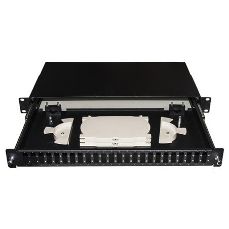 CASSETTO FIBRA OTTICA 24 PORTE PER ADATT
