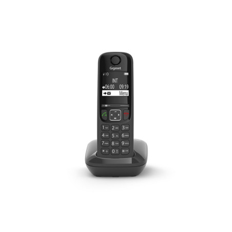 TELEFONO CORDLESS GIGASET AS690 NERO
