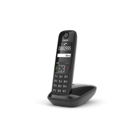 TELEFONO CORDLESS GIGASET AS690 NERO