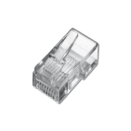 PLUG RETE RJ45 8 POLI CONF. 100PZ (PL818