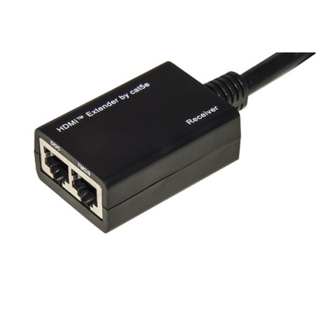 ESTENSORE HDMI - 2 CAVI ETHERNET CAT 6 -