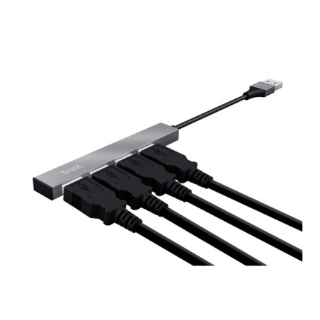 HUB 4 PORTE HALYX USB (23786) IN ALLUMIN
