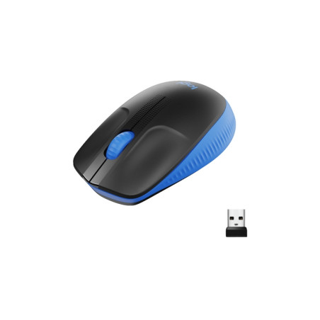 MOUSE WIRELESS M190 EMEA BLUE (910-00590