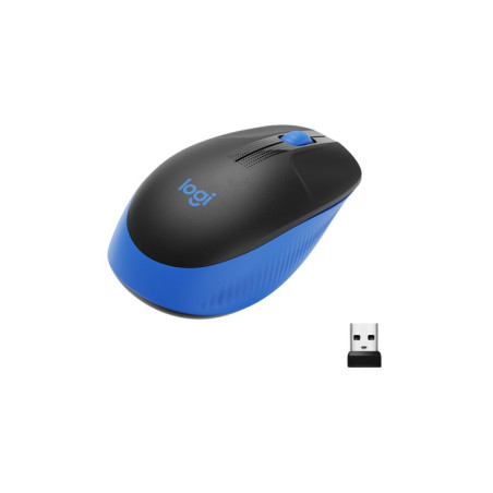 MOUSE WIRELESS M190 EMEA BLUE (910-00590