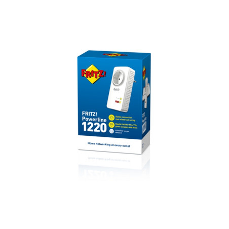 AVM FRITZ! POWERLINE 1220E, 2 PORTE LAN