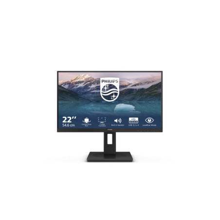 PHILIPS MONITOR 21,5 LED VA 16:9 FHD 4MS