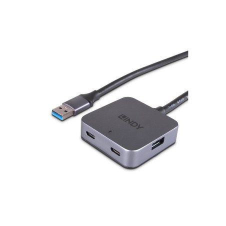 LINDY HUB USB 3.0 5M, 4 PORTE