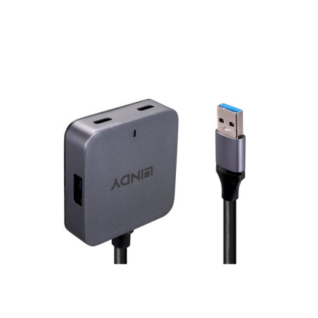LINDY HUB USB 3.0 10M, 4 PORTE