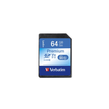 VERBATIM SD CARD XC / UHS1 (SDXC) 64GB C