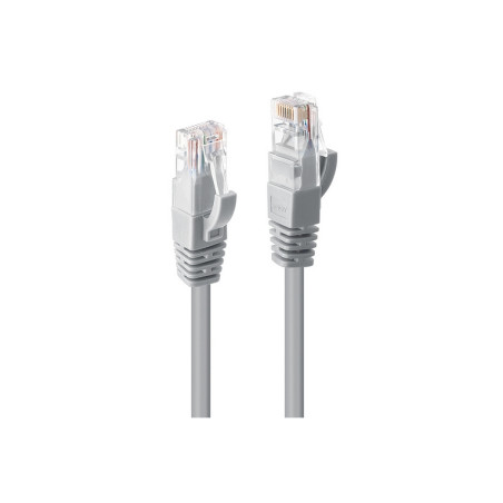 LINDY CAVO CAT.6 U/UTP GRIGIO 1M