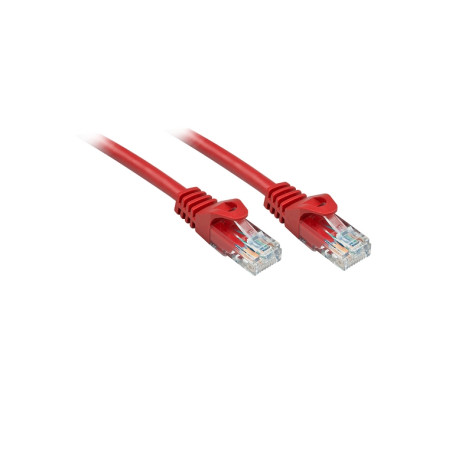 LINDY CAVO DI RETE CAT 6 U/UTP ROSSO 5M