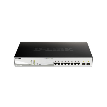 D-LINK SMART SWITCH 8 PORTE GIGABIT POE