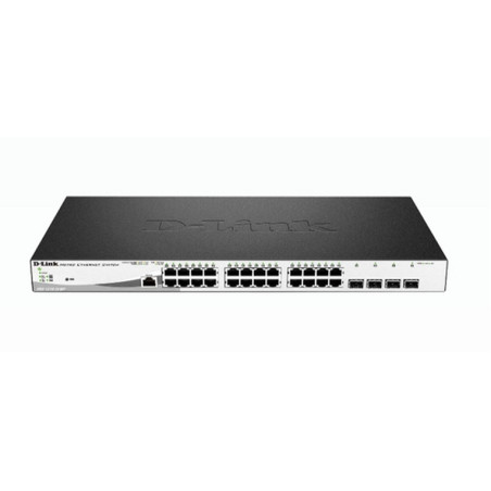 D-LINK SWITCH 24 PORTE GIGABIT POE + 4 P