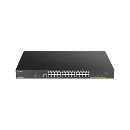 D-LINK SWITCH 24 PORTE GIGABIT POE SMART