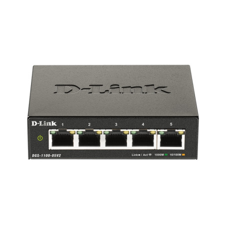 D-LINK SWITCH 5 PORTE GIGABIT MANAGED
