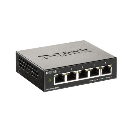 D-LINK SWITCH 5 PORTE GIGABIT MANAGED