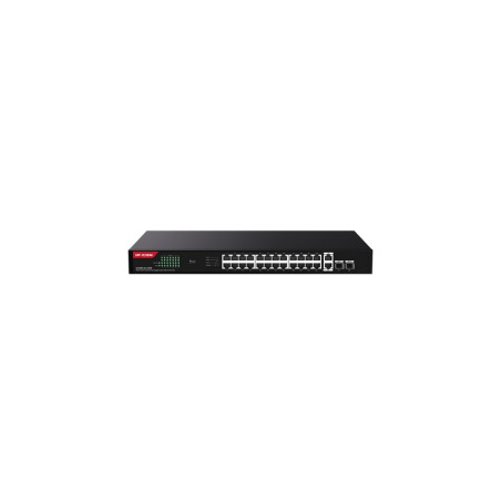 IP-COM SWITCH POE UNMANAGED, 28 PORT, 24