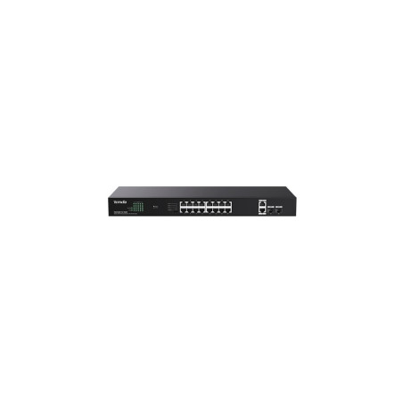 TENDA SWITCH POE UNMANAGED, 20 PORT, 16