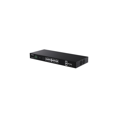 TENDA SWITCH POE UNMANAGED, 20 PORT, 16