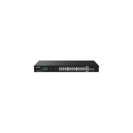 TENDA SWITCH POE UNMANAGED, 28 PORT, 24