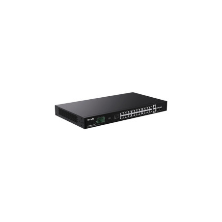 TENDA SWITCH POE UNMANAGED, 28 PORT, 24