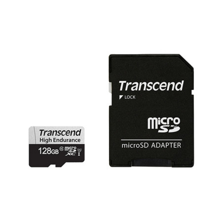 TRANSCEND MEMORY CARD 128GB microSD w/ a